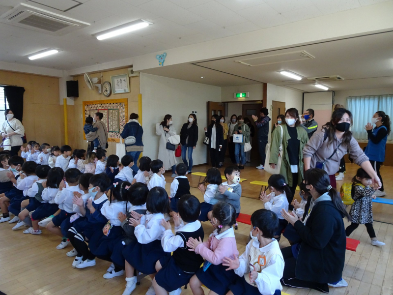 役員さん達入場でーす!