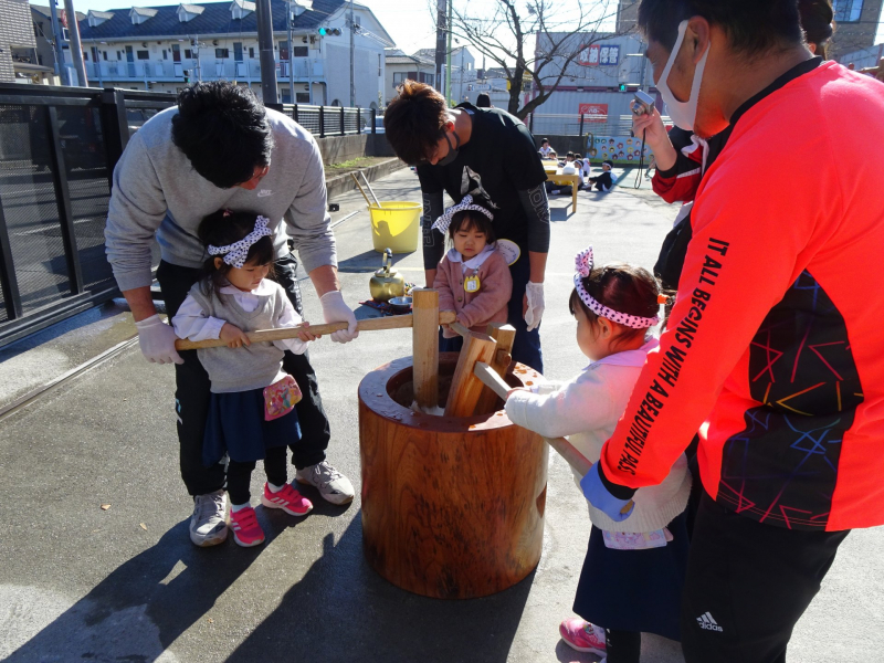 さあ、力を込めて~!!