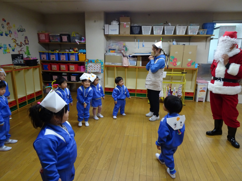 わ～サンタさん登場～！！