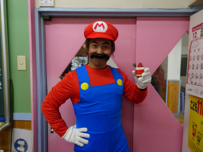 プリンは園長マリオからのプレゼントだよ！