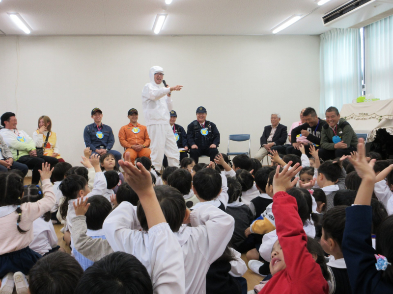 残さず食べれる人～？今手を挙げてる人覚えたからね～！！