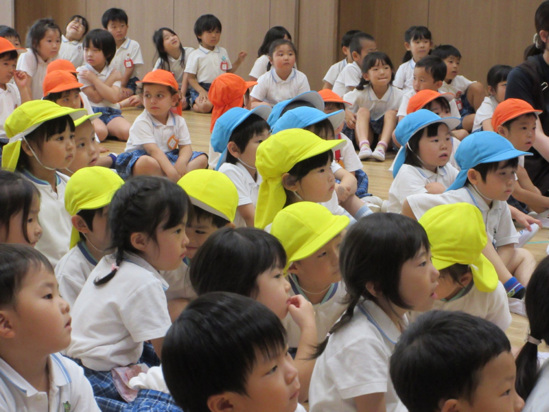 七夕のお話を初めて知る子もいるかな？